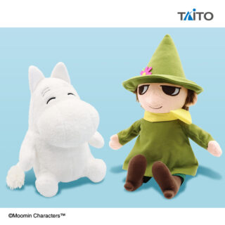 【プライズ情報】ムーミン　SLサイズぬいぐるみ　ムーミン＆スナフキン