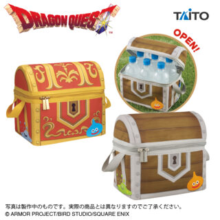 【プライズ情報】ドラゴンクエスト　AM　保温保冷できちゃう宝箱　赤い宝箱＆木の宝箱