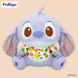 【プライズ情報】ディズニー　スティッチ　ミルキーボア ハワイアン超BIGぬいぐるみ