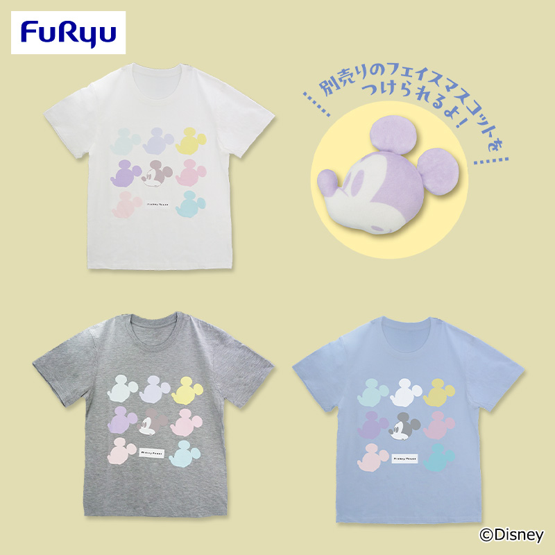 【プライズ情報】ミッキーマウス　フェイスあつめるマスコット！Tシャツ