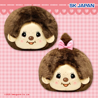 【プライズ情報】モンチッチフェイスBIGぬいぐるみ