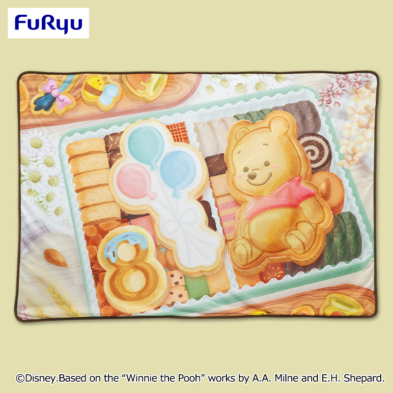 【プライズ情報】くまのプーさん　Sweet Cookies ひんやり毛布