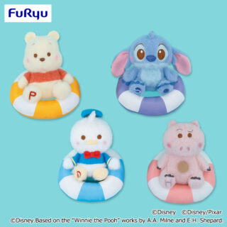 【プライズ情報】ディズニー＆ピクサーキャラクター　ミルキーボア うきわマスコット