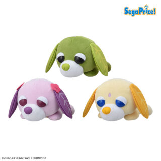 【プライズ情報】お茶犬　寝そべり　ぬいぐるみ