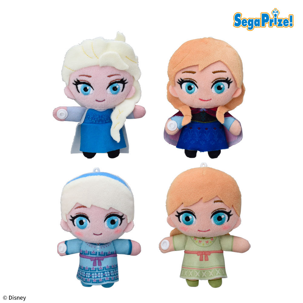 【プライズ情報】アナと雪の女王　マスコット　てつなぎVer.