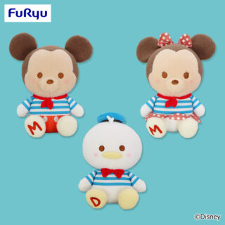 【プライズ情報】ミッキー＆フレンズ　ミルキーボア BIGぬいぐるみ～マリンスタイル～