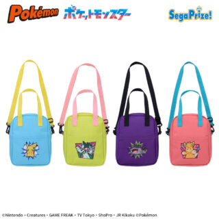 【プライズ情報】ポケットモンスター　プラチナムザッカカラフルショルダーバッグ