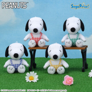 【プライズ情報】SNOOPY™　　マスコット　～カラフルオーバーオール～