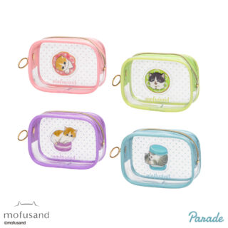 【プライズ情報】mofusand ぷっくりクリアミニポーチ