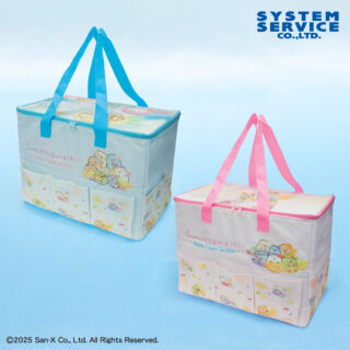 【プライズ情報】すみっコぐらし ぺんぺんフルーツバケーション ポケット付き保冷レジかごバッグ