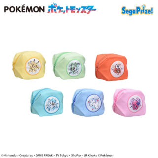 【プライズ情報】ポケットモンスター　キューブ型プチポーチ　PoppingUp