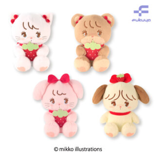 【プライズ情報】mikko illustration いちごBIGぬいぐるみ