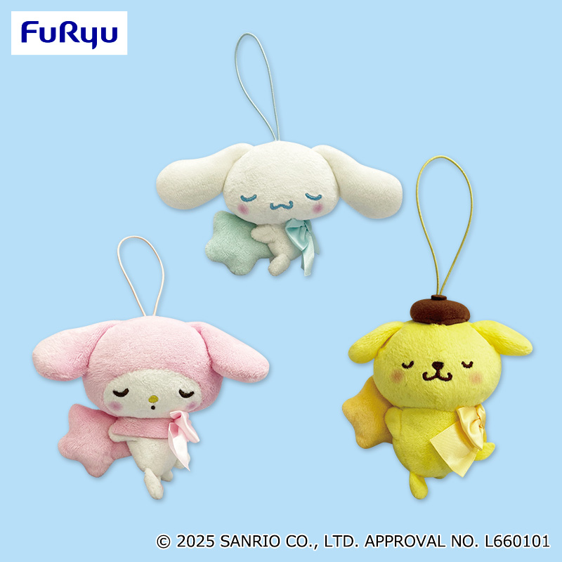 【プライズ情報】サンリオキャラクターズ　おひるねベビーマスコット①