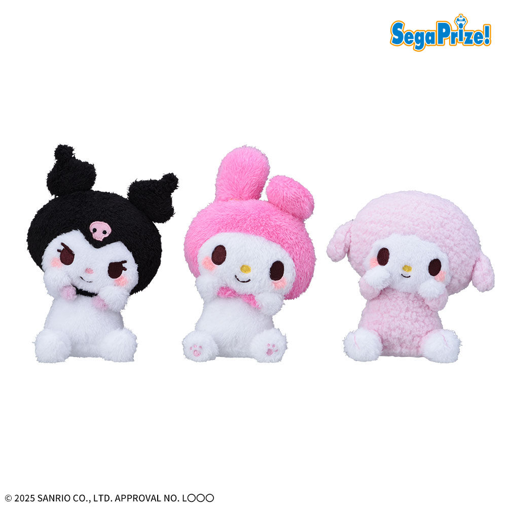 【プライズ情報】ゆるかわ　サンリオキャラクターズ　ひょこぴょこ　ぬいぐるみ　Vol.1