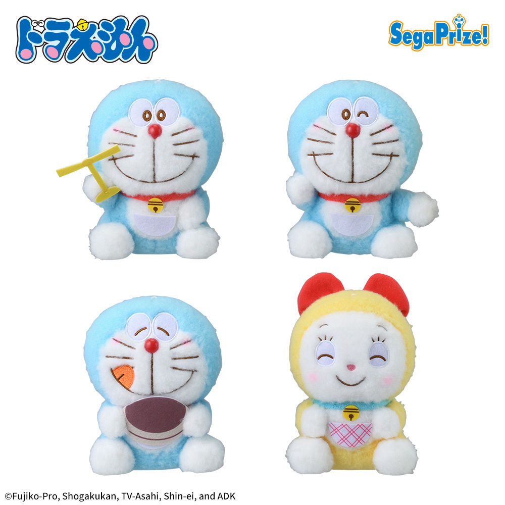【プライズ情報】ドラえもん　赤いほっぺ　ぬいぐるみ ふわりVer.