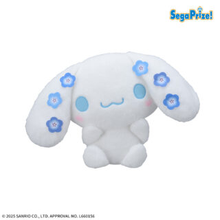 【プライズ情報】ゆるかわ　サンリオキャラクターズ　Lぬいぐるみ“シナモロール”　Nemophi Lazuli