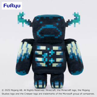 【プライズ情報】マインクラフト　シャイニーBIGぬいぐるみ：ウォーデン