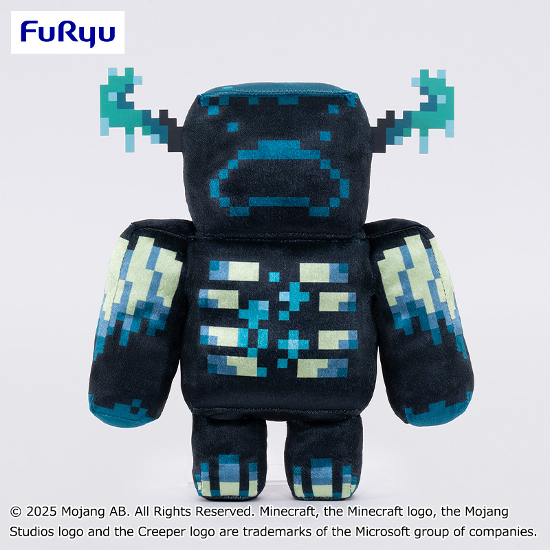 【プライズ情報】マインクラフト　シャイニーBIGぬいぐるみ：ウォーデン