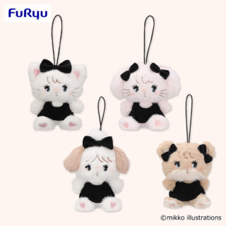 【プライズ情報】mikko characters BLACK RIBBON マスコット