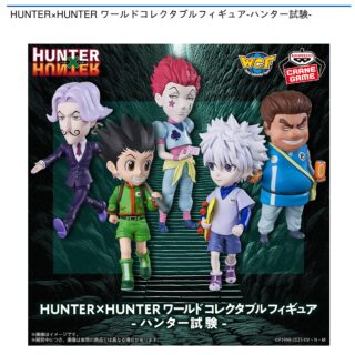 【プライズ情報】HUNTER×HUNTER ワールドコレクタブルフィギュア-ハンター試験-