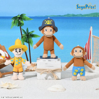 【プライズ情報】おさるのジョージ　マスコット　SUMMER