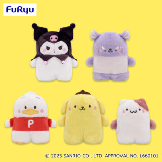 【プライズ情報】サンリオキャラクターズ　ならべてどーみぃふれんず マスコット！1