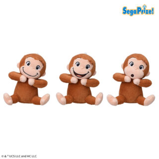 【プライズ情報】おさるのジョージ　ひょこぴょこ　マスコット