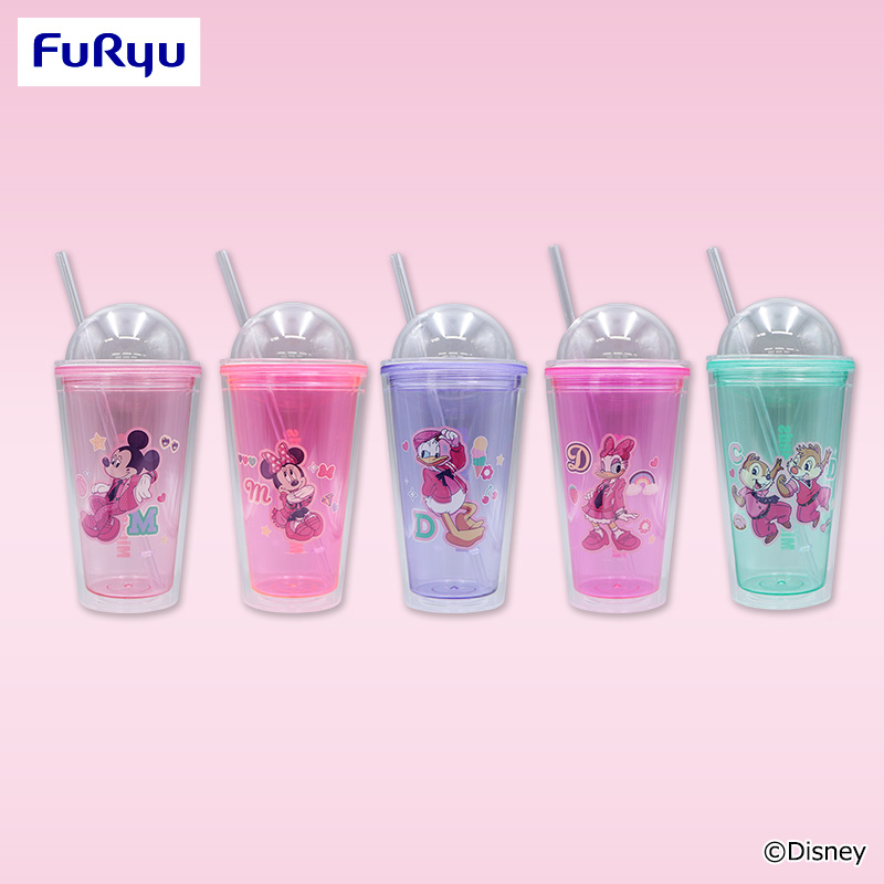 【プライズ情報】ミッキー＆フレンズ　#MY推しDAYS ジャケットフォト ストロー付きタンブラー
