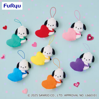 【プライズ情報】ポチャッコ　カラフルハートマスコット