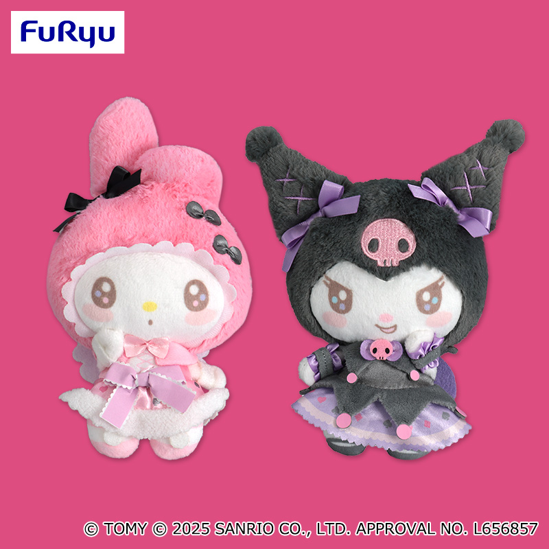 【プライズ情報】LiccA×My Melody Kuromi　おもちゃ箱入りBIGぬいぐるみ