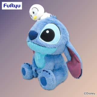 【プライズ情報】ディズニー　スティッチ　星空サンセット ペアぬいぐるみ