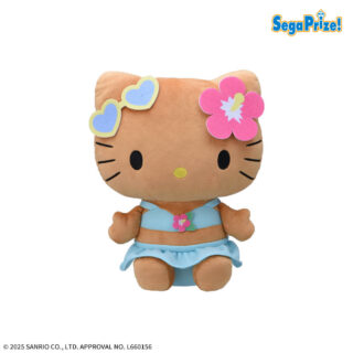 【プライズ情報】ハローキティ　Lぬいぐるみ　日焼けギャルVer.