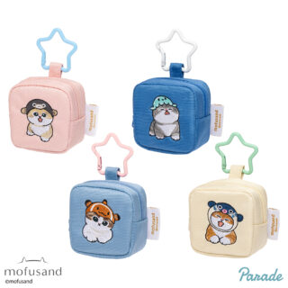 【プライズ情報】mofusand カラビナつき刺繍スクエアミニポーチ