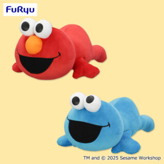 【プライズ情報】セサミストリート　もっちりBIGぬいぐるみ