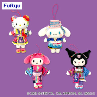 【プライズ情報】サンリオキャラクターズ　ピューロランドコラボレーション ライブキャラぬいぐるみ
