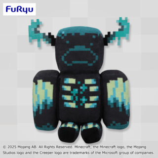 【プライズ情報】マインクラフト　ふわふわウォーデンBIGぬいぐるみ～座りポーズ～