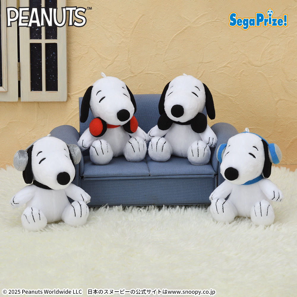 【プライズ情報】SNOOPY™マスコットヘッドフォン