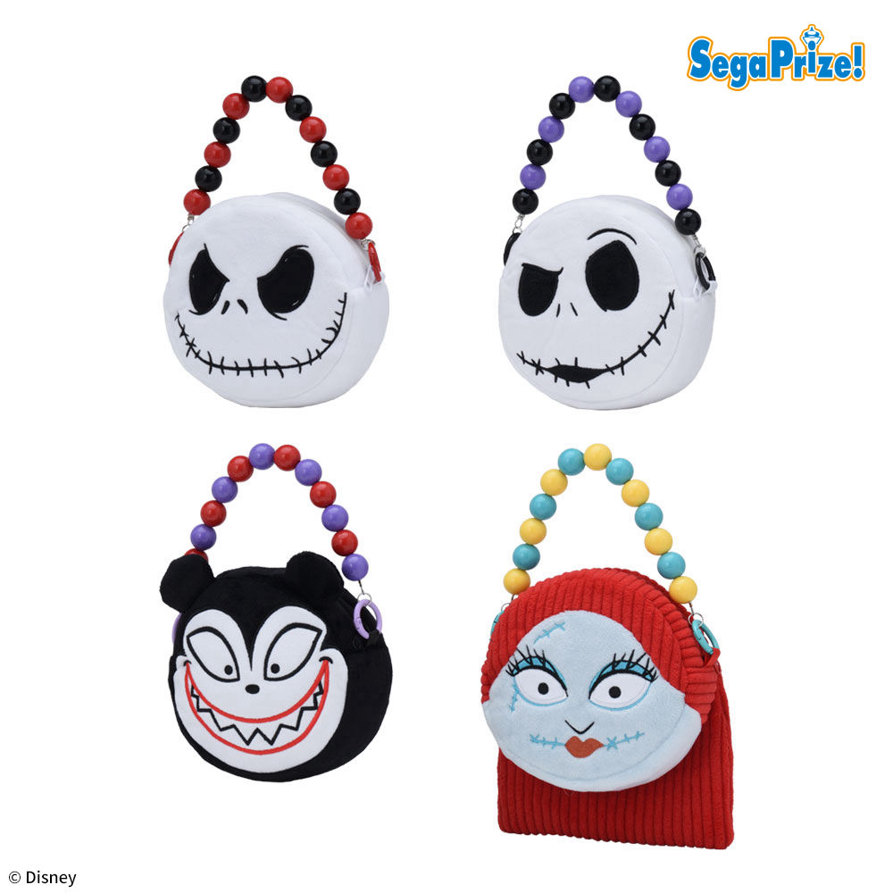 【プライズ情報】Tim Burton’s The Nightmare Before Christmas　ビーズハンドルポーチ