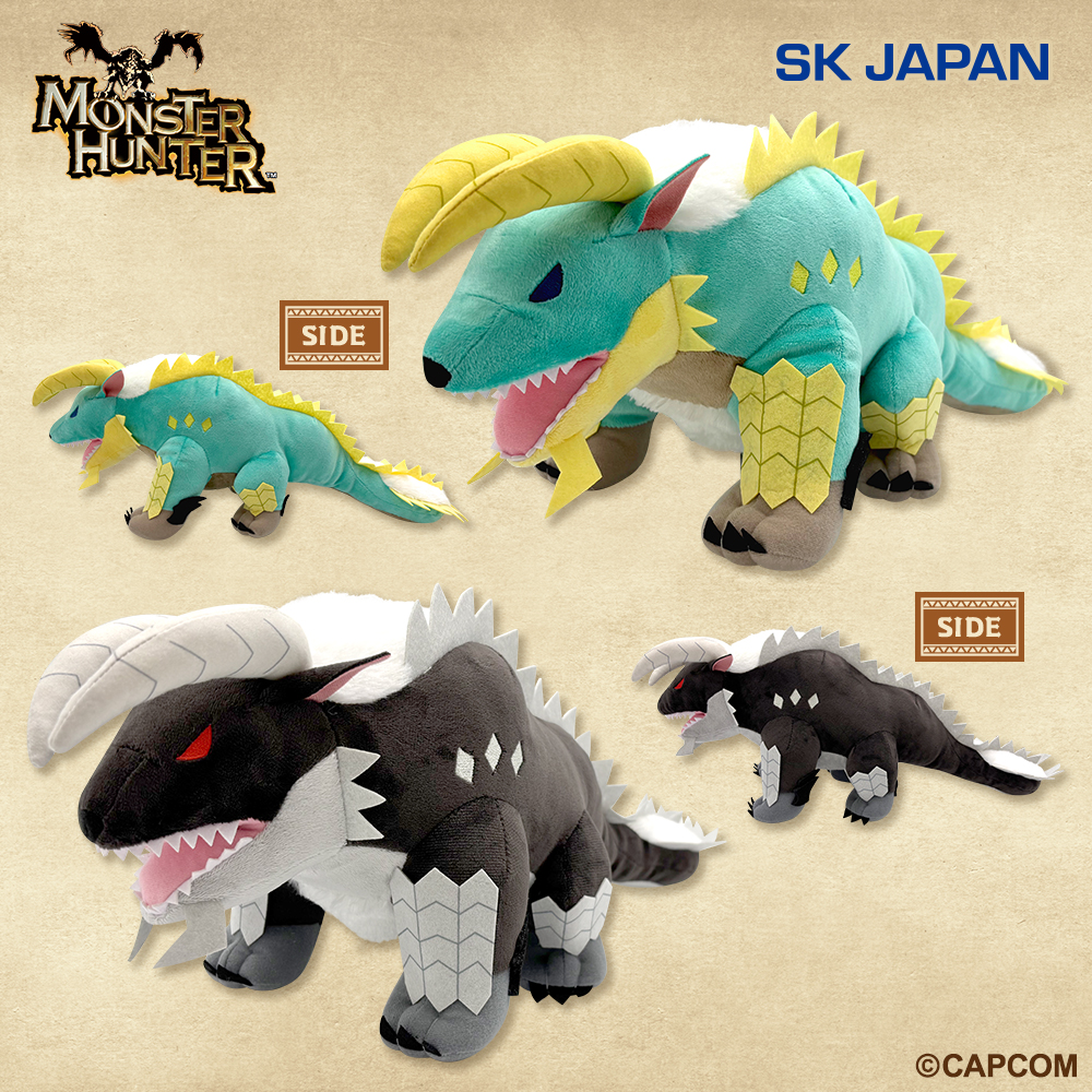 【プライズ情報】モンスターハンターデフォルメBIGぬいぐるみ（ジンオウガ）