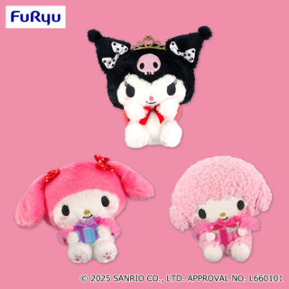 【プライズ情報】マイメロディ・クロミ　HBD Kuromi♥BIGぬいぐるみ1