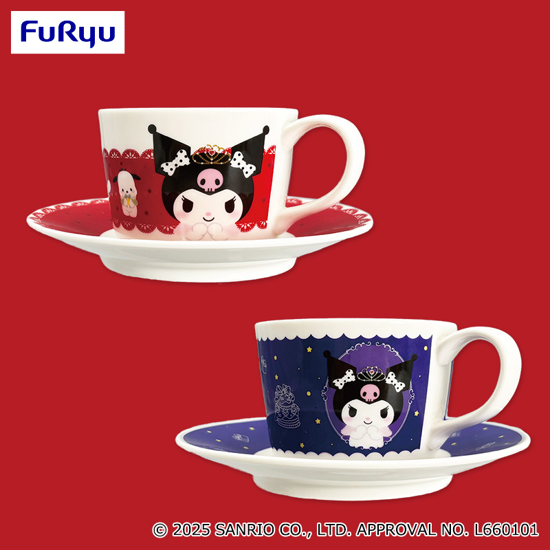 【プライズ情報】サンリオキャラクターズ　HBD Kuromi♥カップ＆ソーサー