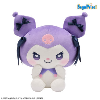 【プライズ情報】ゆるかわ　サンリオキャラクターズ　Lぬいぐるみ“クロミ”　RIBBON HOLIC