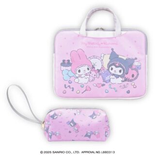 【プライズ情報】マイメロディ♡クロミ エンジェルポーチ付きマルチケース