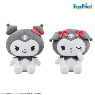 【プライズ情報】ゆるかわ　サンリオキャラクターズ　Lぬいぐるみ“クロミ”　KUROMI MAGICAL BLACK AND RED Ver.