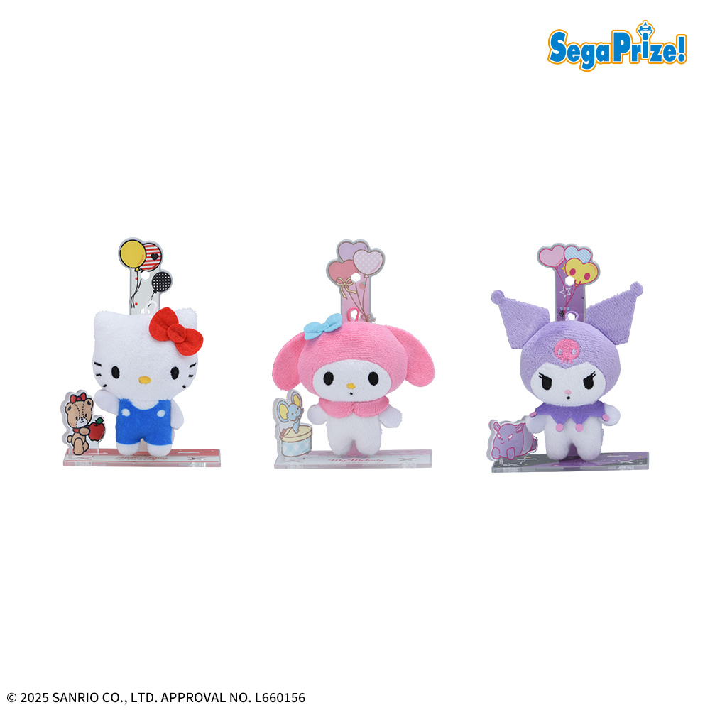 【プライズ情報】サンリオキャラクターズ　アクぬい　For Amusement　Vol.1