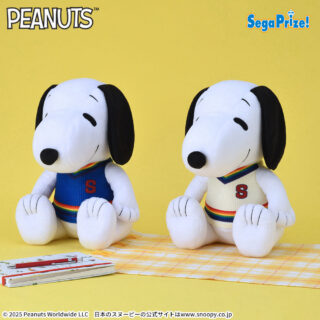 【プライズ情報】SNOOPY™　Lぬいぐるみ　カラフルベストVer.