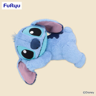 【プライズ情報】ディズニー スティッチ　横向きおねんね V-BIGぬいぐるみ