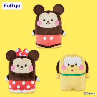 【プライズ情報】ミッキー＆フレンズ　ならべてどーみぃふれんず おおきい！ぬいぐるみ～ミッキーマウス・ミニーマウス・プルート～