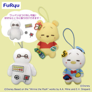 【プライズ情報】ディズニーキャラクター　P-PATCH！ マスコット～ほっこりフェイス～