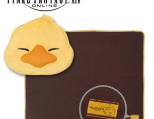 【プライズ情報】ファイナルファンタジーXIV　ポーチ付きブランケット　でぶチョコボ